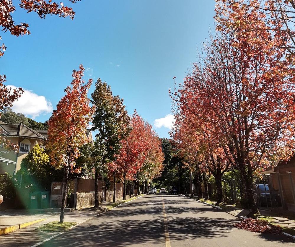 Suite Em Gramado, Proxima A Avenida Das Hortencias Kültér fotó